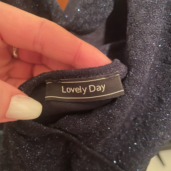 Lovely Day Navy Blue Mini Dress - Picture 1 of 6